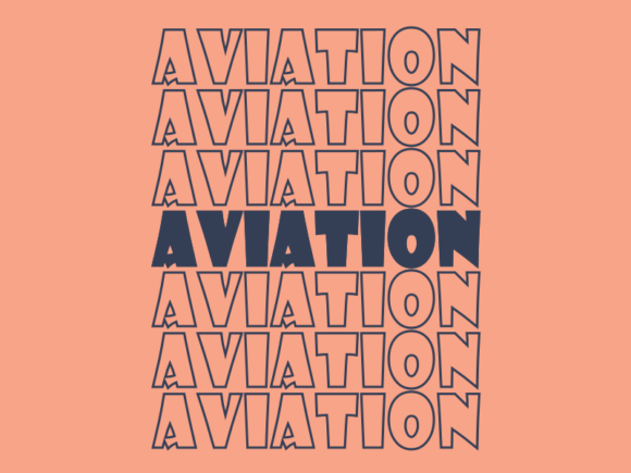 Aviation SVG Cut File: Graphics for Print Templates