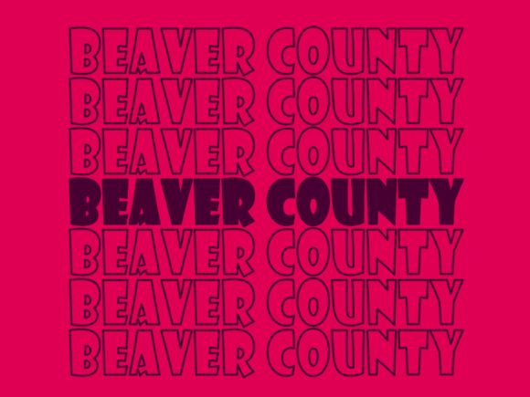 Beaver County SVG Cut File: Graphics & Print Templates