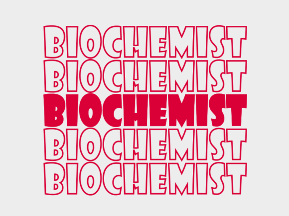 Biochemist SVG Cut File: Graphics for Print Templates