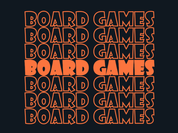 Board Games SVG Cut File
