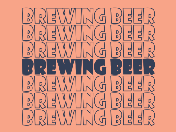 Brewing Beer SVG Cut File: Graphics for Print Templates