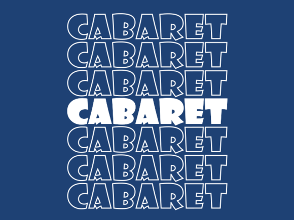 Cabaret SVG Cut File: Graphics for Print Templates