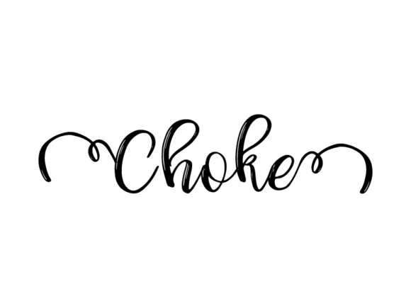 Choke Lettering: Graphics & Print Templates for Handmade Brands