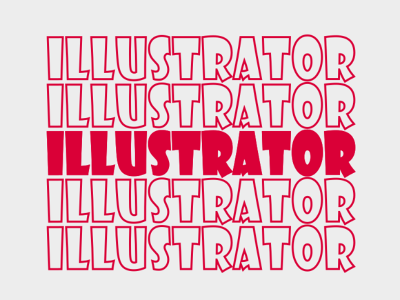 Illustrator SVG Cut File: Graphics for Print Templates